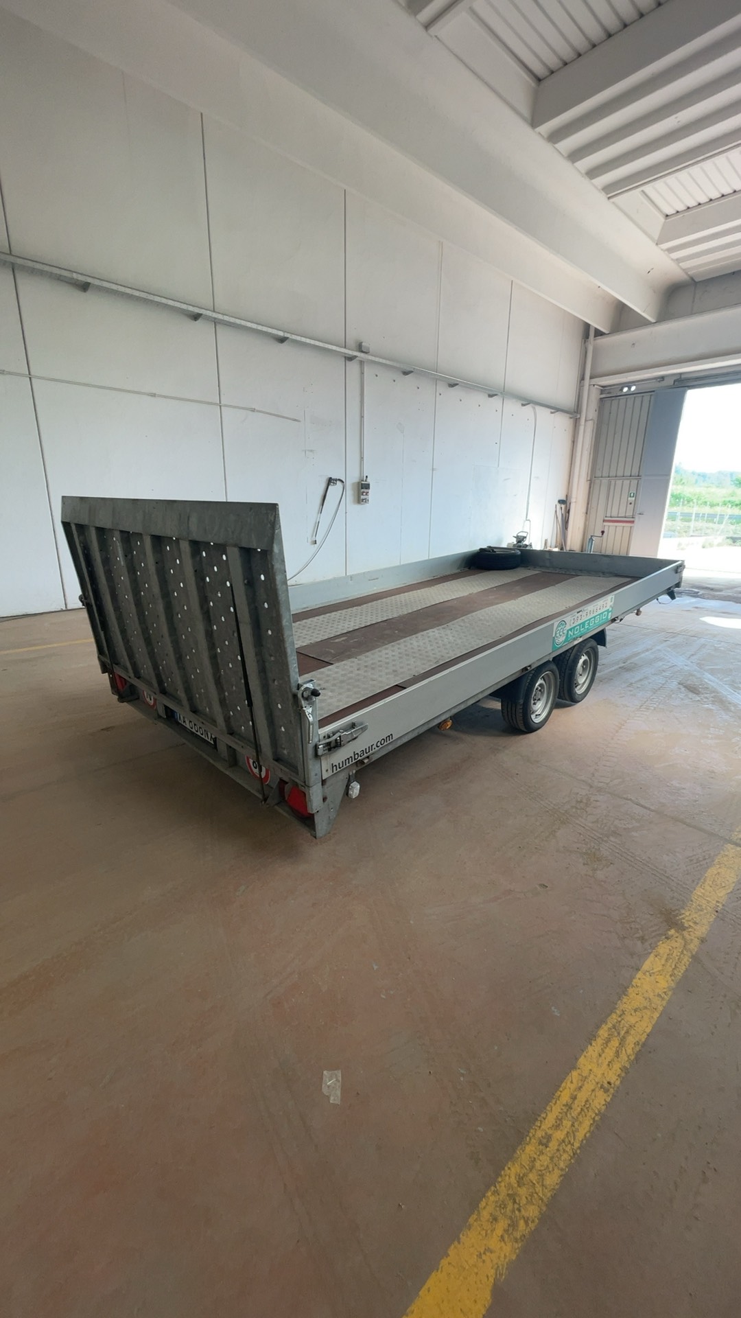 Rimorchio auto basculante 4,70 x 2,18